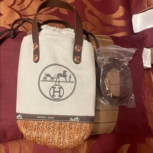 Upcycled/GWP Hermes bag